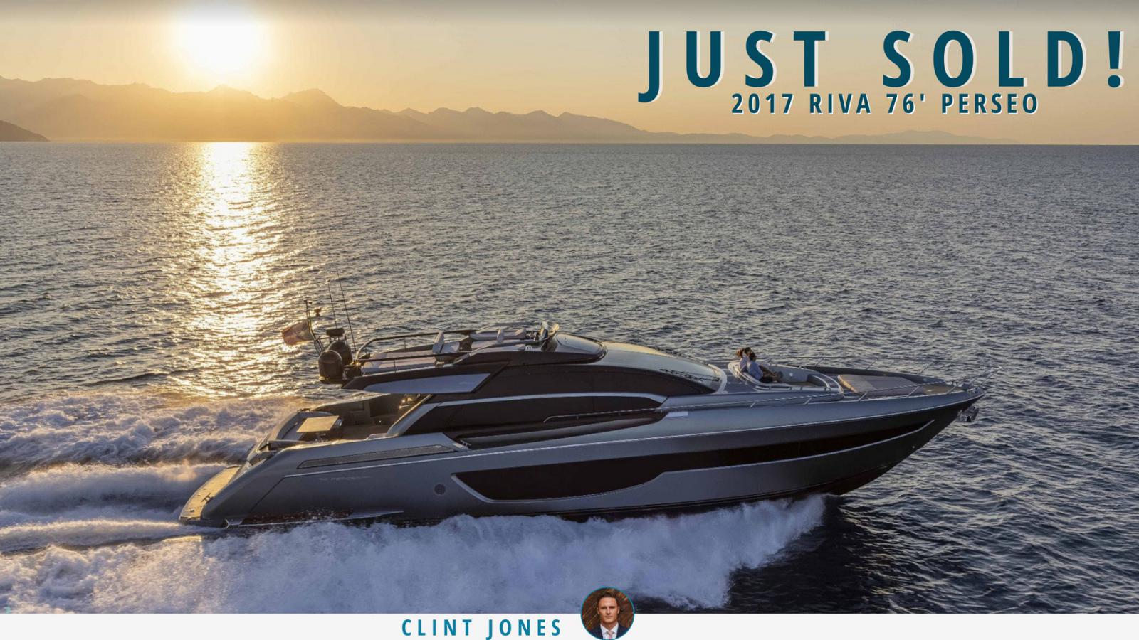 photo of Riva 76 Perseo BEYOND Sold By United Yacht Sales