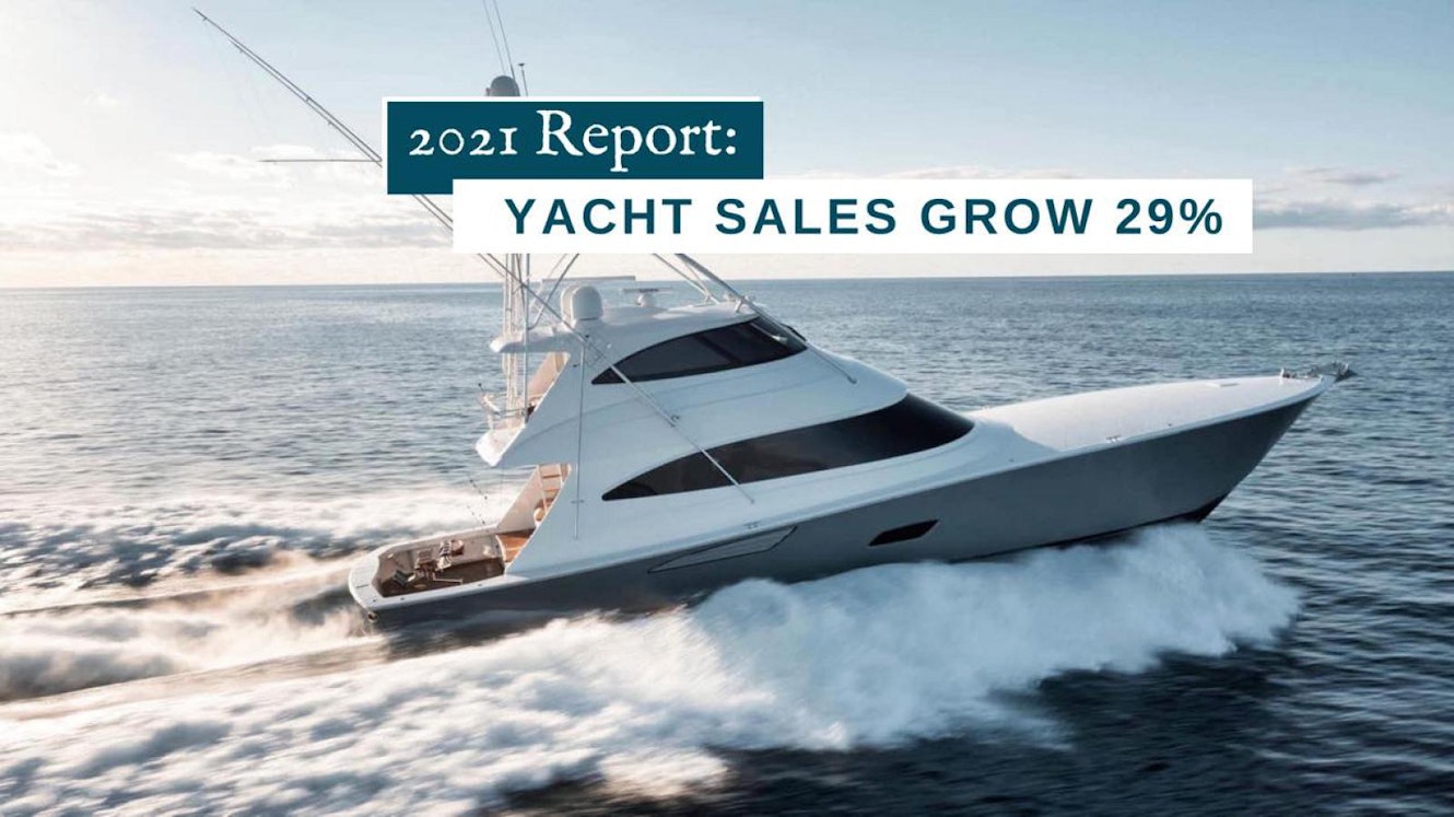 photo of Yacht Sales Grow 29 Percent In 2021