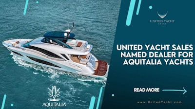 Photo For Aquitalia Yachts Names United Yacht Sales As North American Dealer
