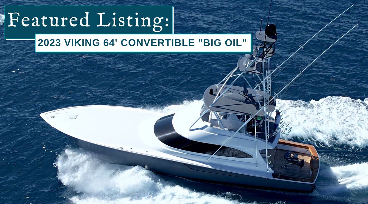 Viking 64 Convertible BIG OIL Is Ready For Competition United Yacht Sales