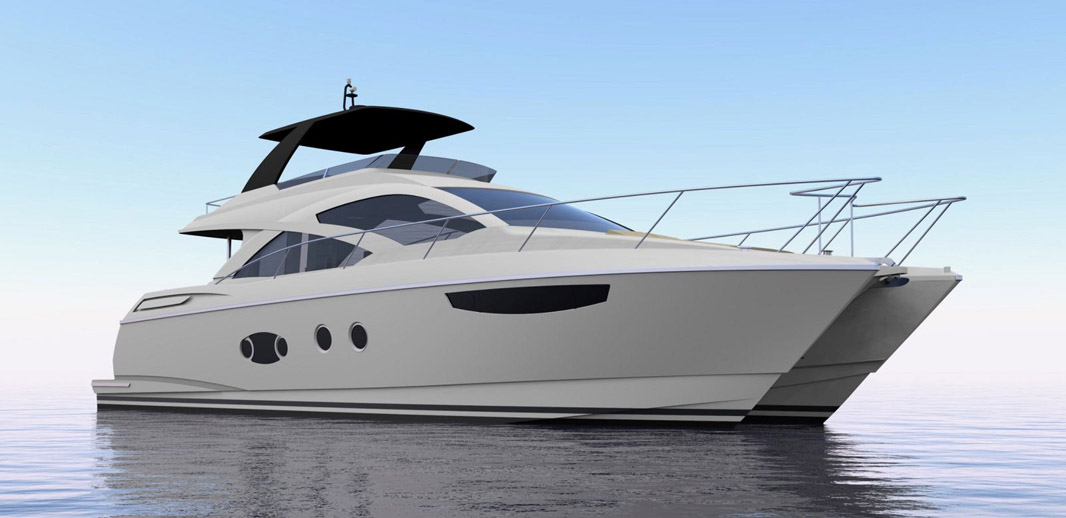 photo of New Mares 45 Yacht Fish Power Catamaran