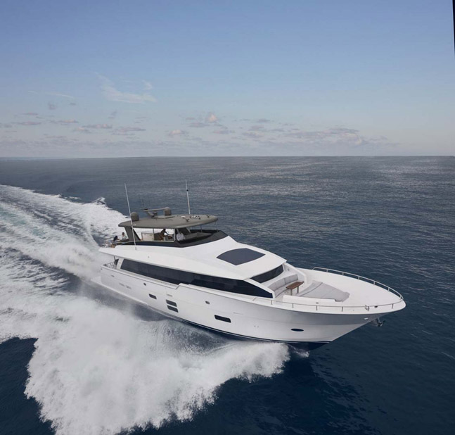 photo of Hatteras Yachts GT63
