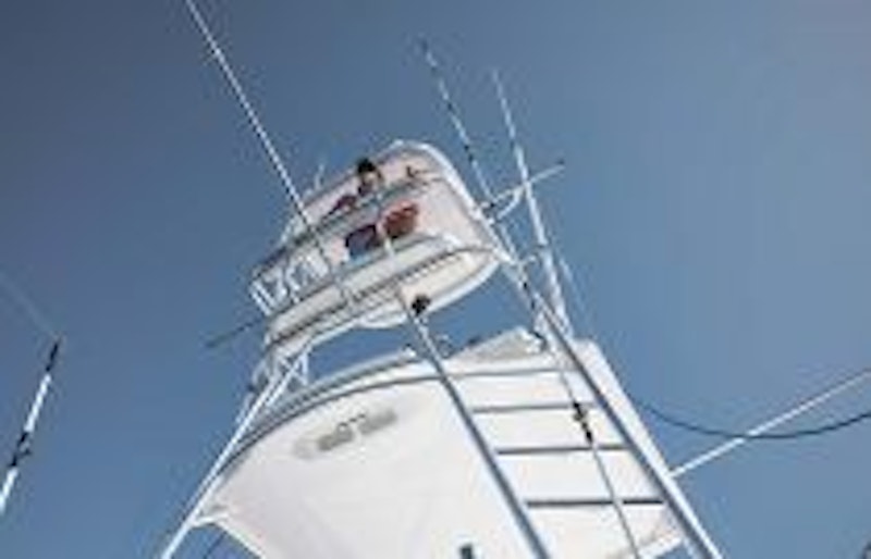 photo of Custom Tuna Tower on the Cabo 41