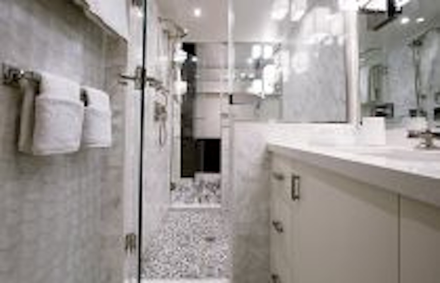 photo of Bathroom on the Hatteras 105