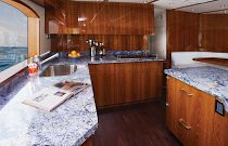 photo of Hatteras GT70 Galley
