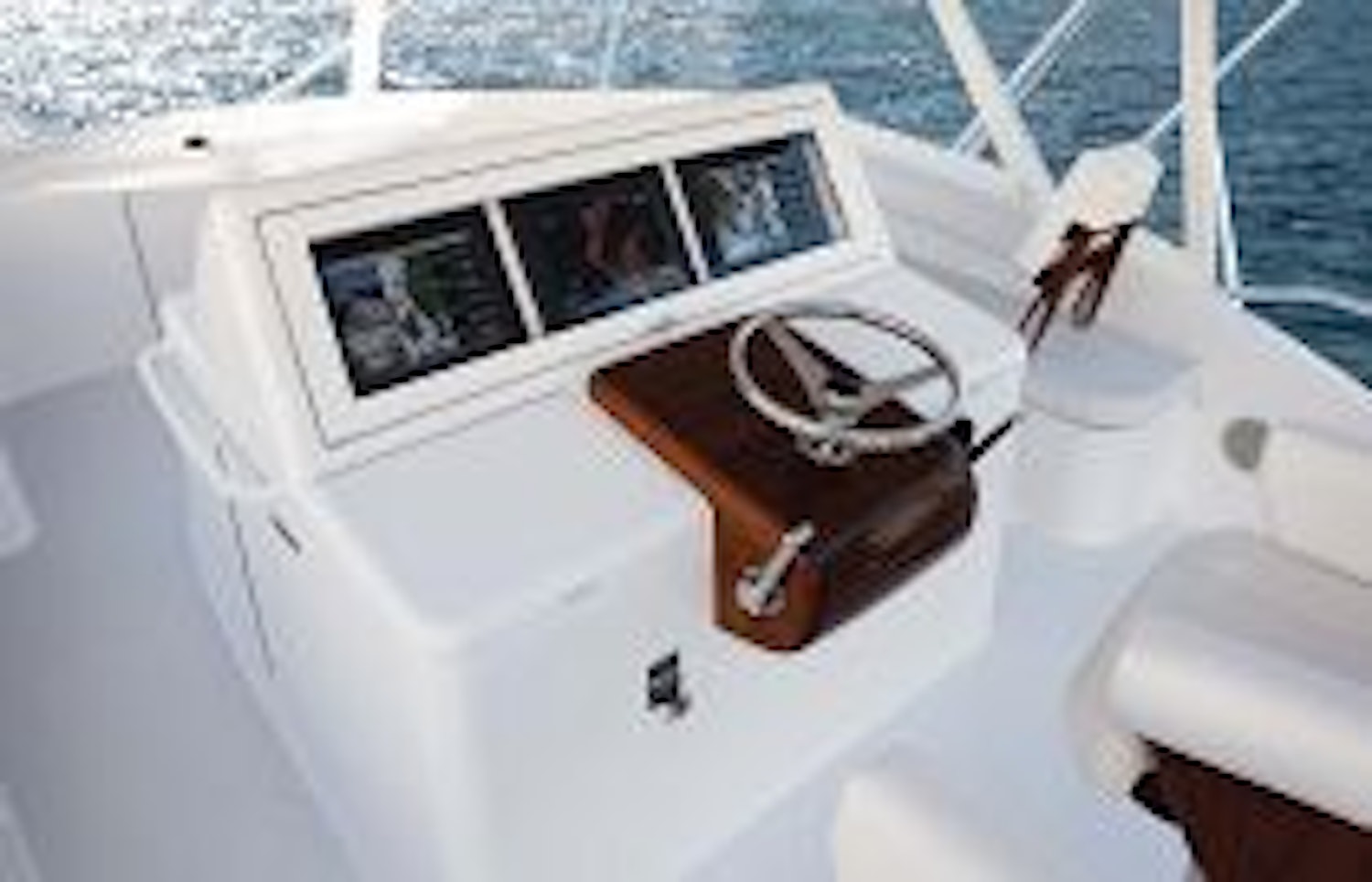 photo of Hatteras GT63 Command Center