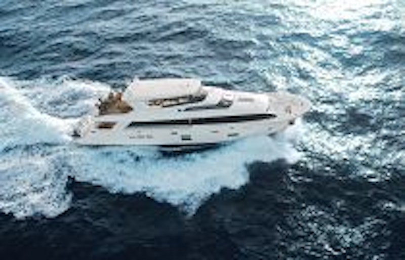 photo of Hatteras 100 Motor Yacht Side View