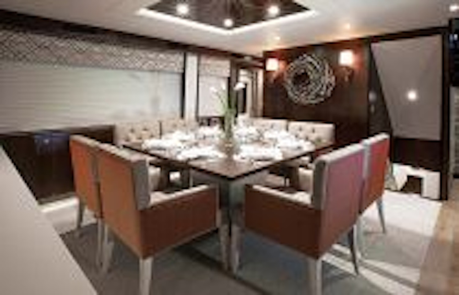 photo of Hatteras 100 Motor Yacht Formal Dining