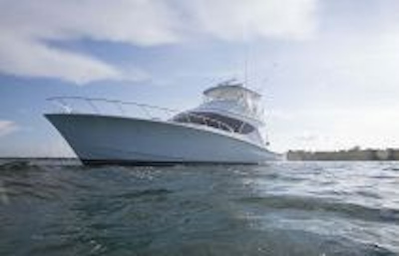 photo of Hatteras GT54 Anchored