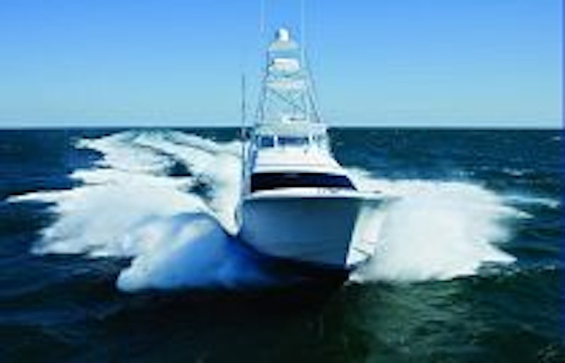 photo of Hatteras Yachts GT54 Head On