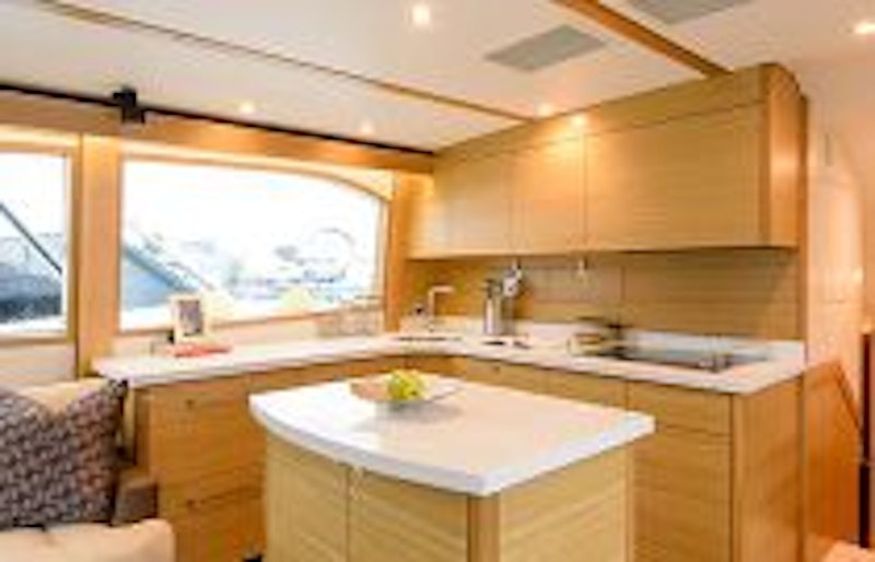 photo of Hatteras GT54 Galley Dinette