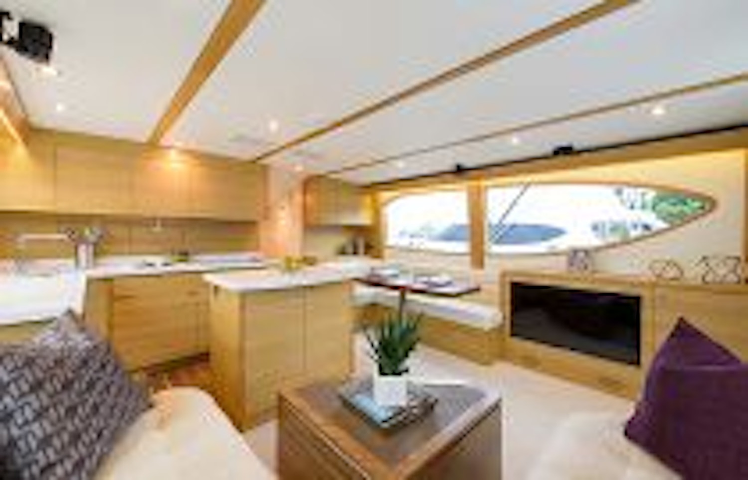 photo of Hatteras Yachts GT54 Galley