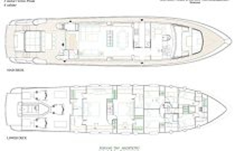 photo of Amer Yachts 94 Layout Drawings 2