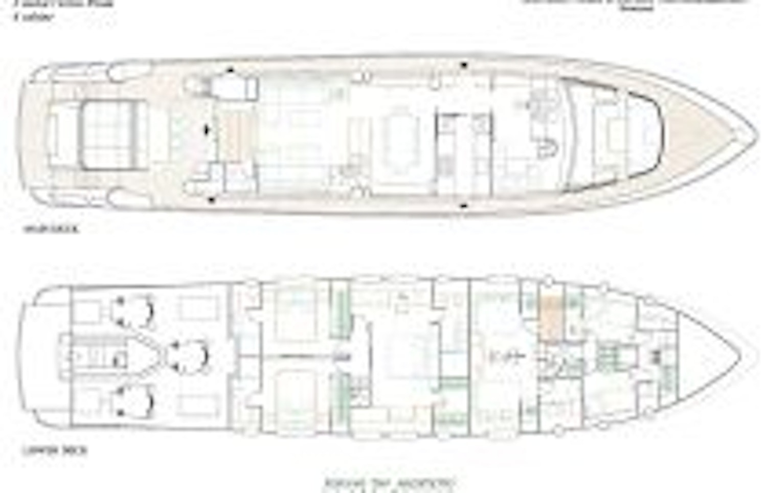 photo of Amer Yachts 94 Layout Drawings 1