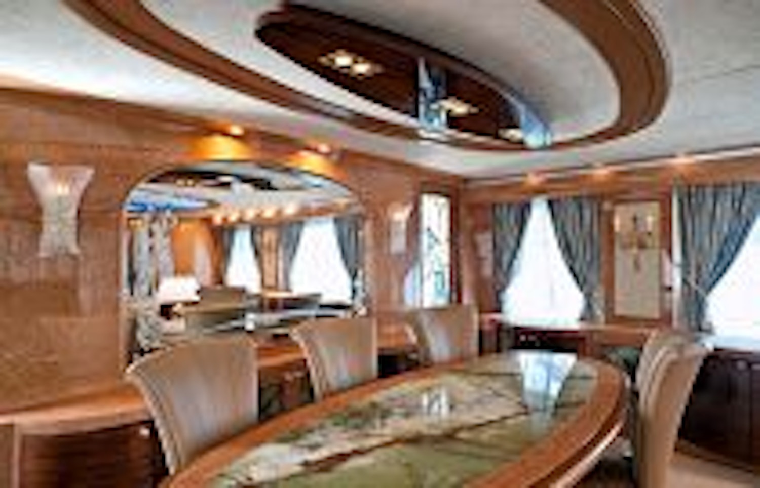 photo of Amer Yachts 100 Dining room