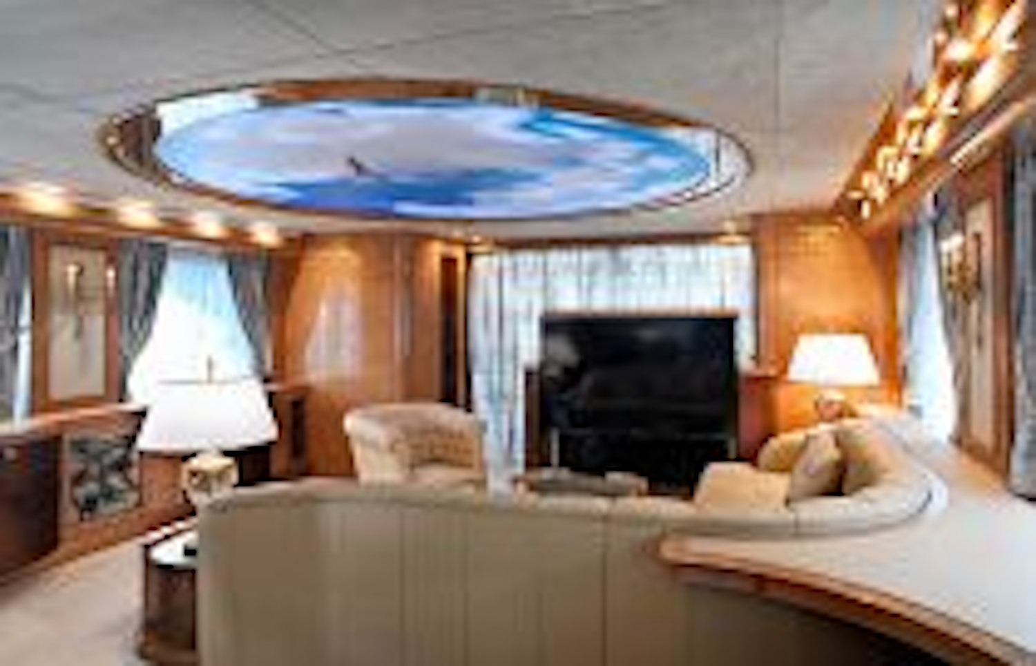 photo of Amer Yachts 100 beautiful living room